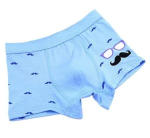 Niños dibujos animados impresos niños ropa interior boxer