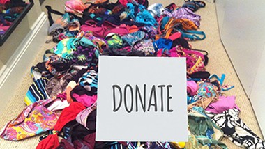¿Se pueden donar trajes de baño?